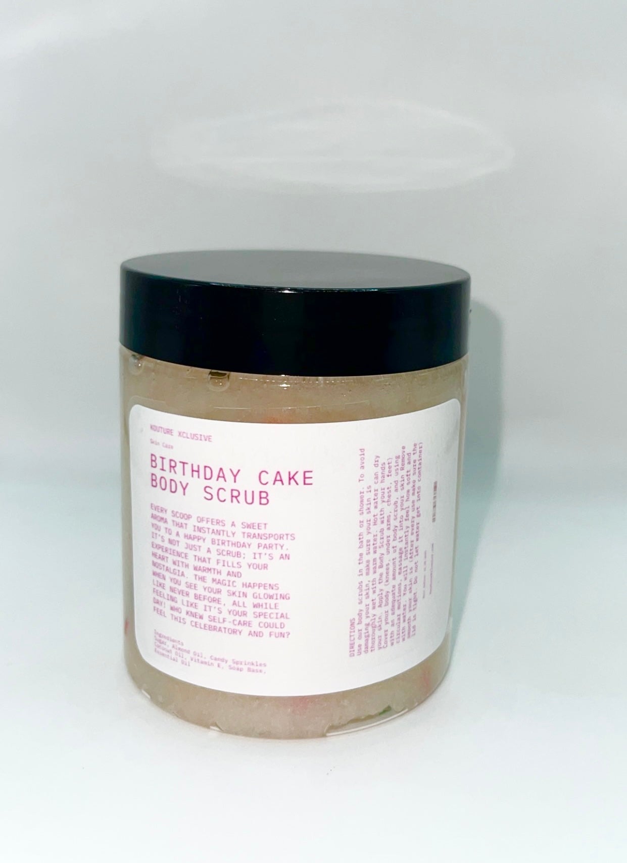 Birthday Cake Body Scrub